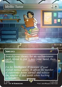 Idyllic Tutor (1636) (Rainbow Foil), Secret Lair Drop Series