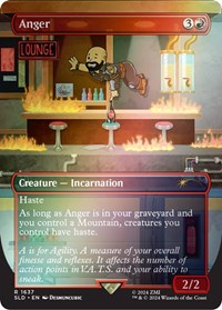 Anger (1637) (Rainbow Foil), Secret Lair Drop Series