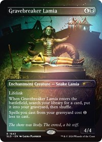 Gravebreaker Lamia (Rainbow Foil), Secret Lair Drop Series