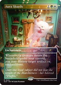 Aura Shards (1644) (Rainbow Foil), Secret Lair Drop Series