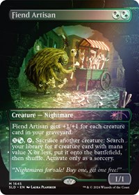 Fiend Artisan (Rainbow Foil), Secret Lair Drop Series