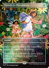 Swords to Plowshares (1627) (Rainbow Foil), Secret Lair Drop Series