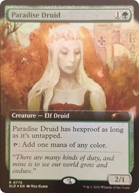 Paradise Druid (Extended Art), Secret Lair Drop Series