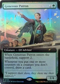 Generous Patron (Extended Art), Secret Lair Drop Series