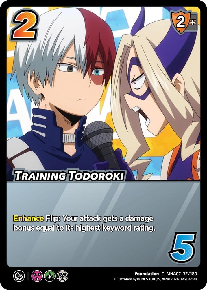 Training Todoroki, Standard, front