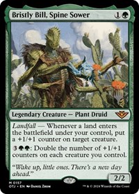 Bristly Bill, Spine Sower, Promo Pack: Outlaws of Thunder Junction