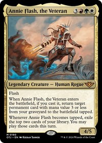 Annie Flash, the Veteran, Promo Pack: Outlaws of Thunder Junction
