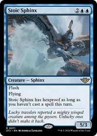 Stoic Sphinx, Promo Pack: Outlaws of Thunder Junction