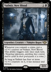 Vadmir, New Blood, Promo Pack: Outlaws of Thunder Junction