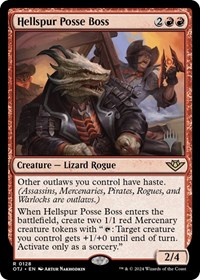 Hellspur Posse Boss, Promo Pack: Outlaws of Thunder Junction