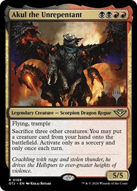 Akul the Unrepentant, Promo Pack: Outlaws of Thunder Junction
