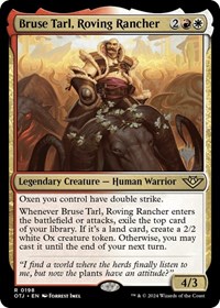 Bruse Tarl, Roving Rancher, Promo Pack: Outlaws of Thunder Junction