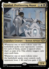 Kambal, Profiteering Mayor, Promo Pack: Outlaws of Thunder Junction