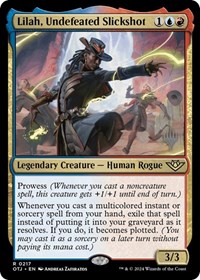 Lilah, Undefeated Slickshot, Promo Pack: Outlaws of Thunder Junction