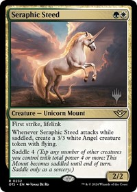 Seraphic Steed, Promo Pack: Outlaws of Thunder Junction