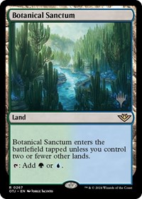 Botanical Sanctum, Promo Pack: Outlaws of Thunder Junction