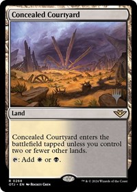 Concealed Courtyard, Promo Pack: Outlaws of Thunder Junction
