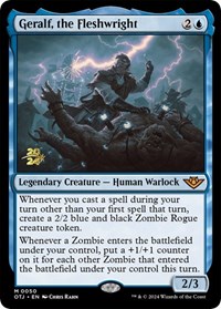 Geralf, the Fleshwright, Prerelease Cards