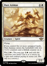 Dust Animus, Prerelease Cards