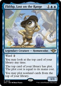 Fblthp, Lost on the Range, Prerelease Cards