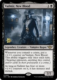 Vadmir, New Blood, Prerelease Cards