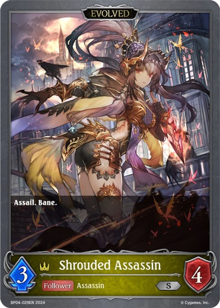 Shrouded Assassin (Evolved), Standard, front