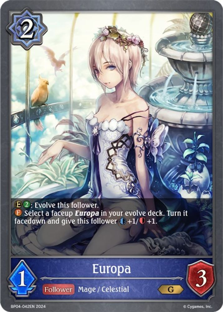 Europa, Standard, front