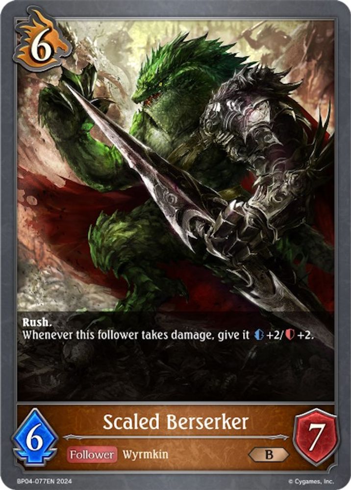 Scaled Berserker, Standard, front