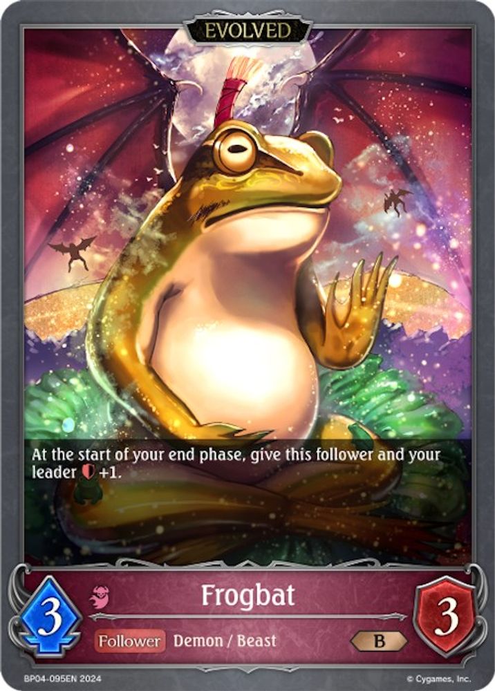 Frogbat (Evolved), Standard, front