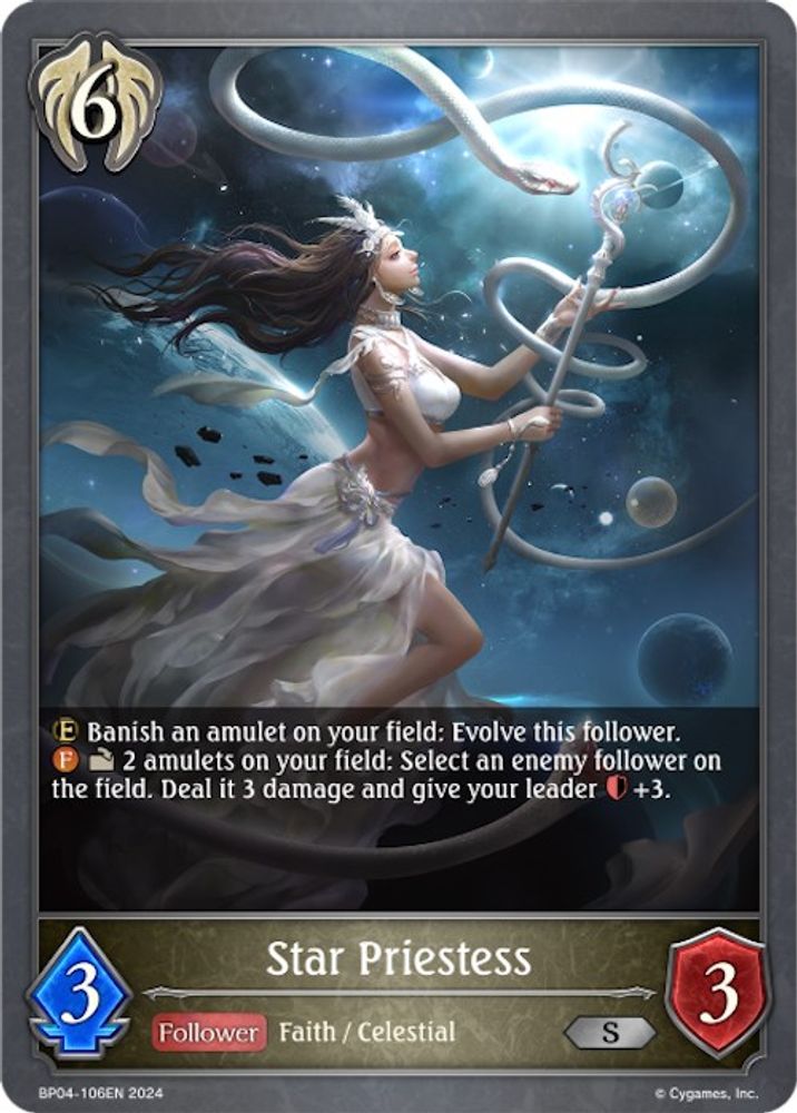 Star Priestess, Standard, front