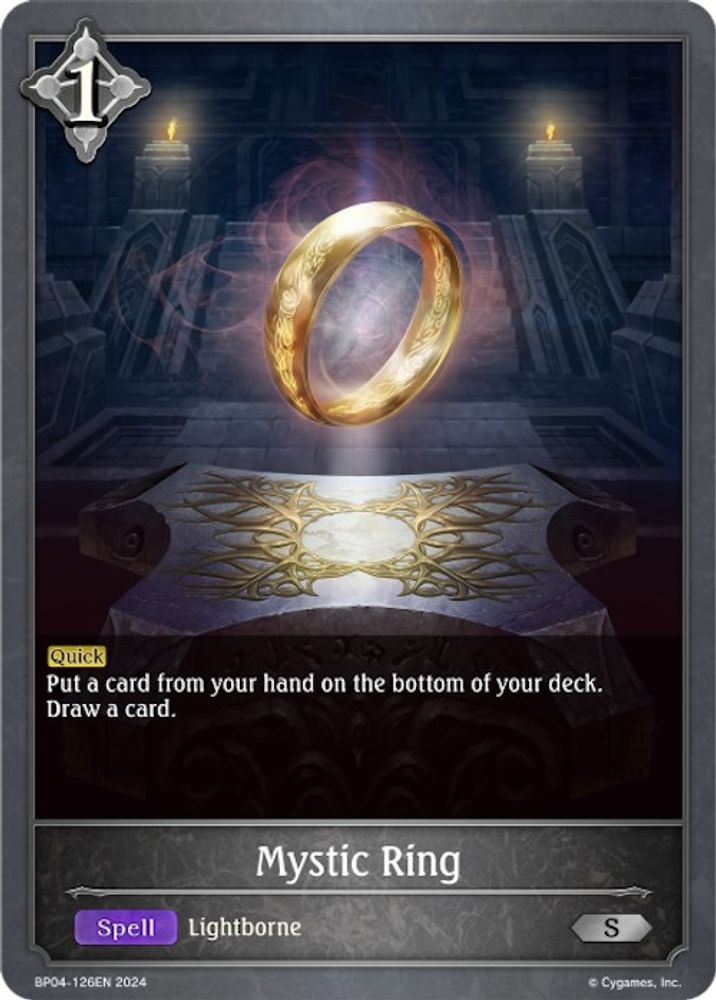 Mystic Ring, Standard, front