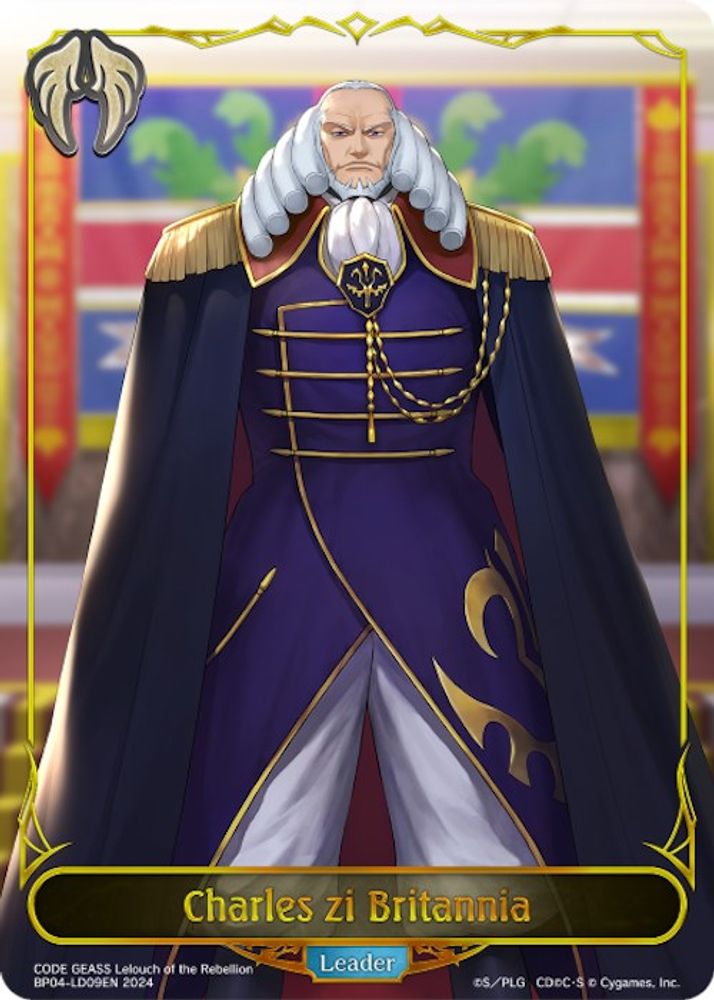 Charles zi Britannia, Standard, front