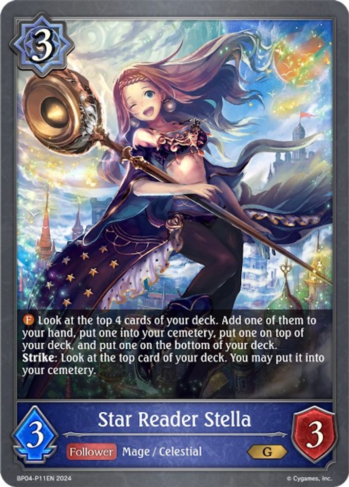 Star Reader Stella - P11EN (Foil), Standard, front