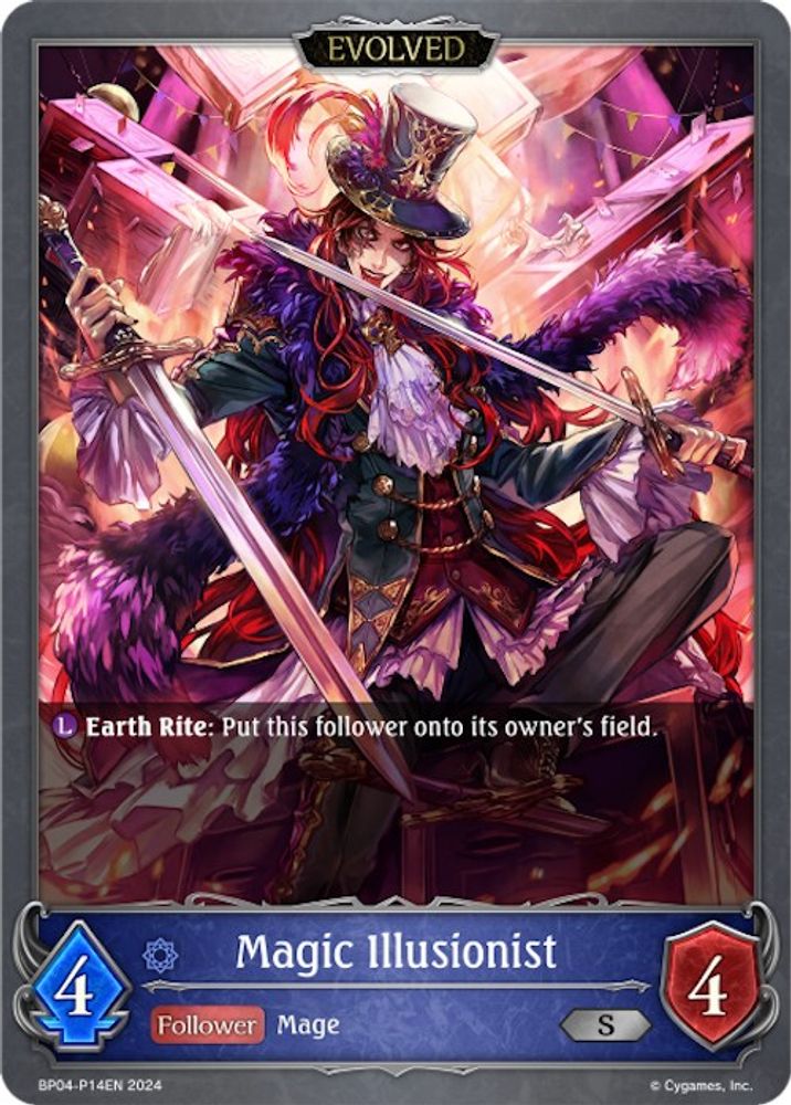 Magic Illusionist (Evolved) - P14EN (Foil), Standard, front