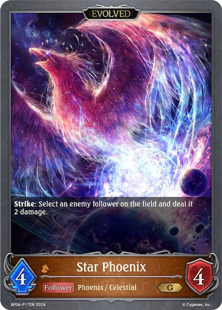 Star Phoenix (Evolved) - P17EN (Foil), Standard, front