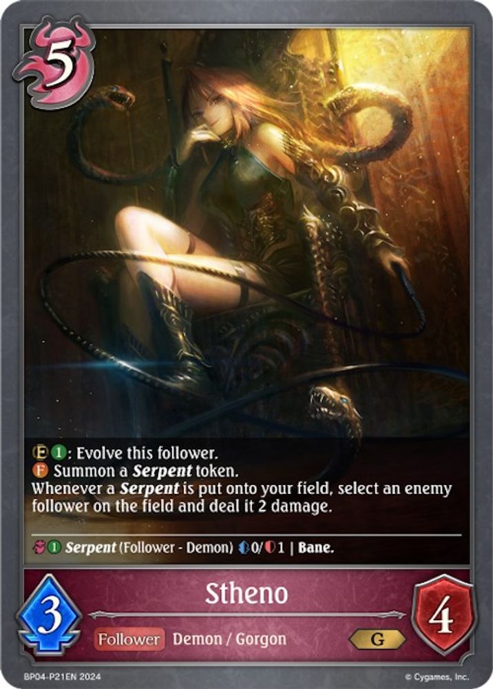 Stheno - P21EN (Foil), Standard, front
