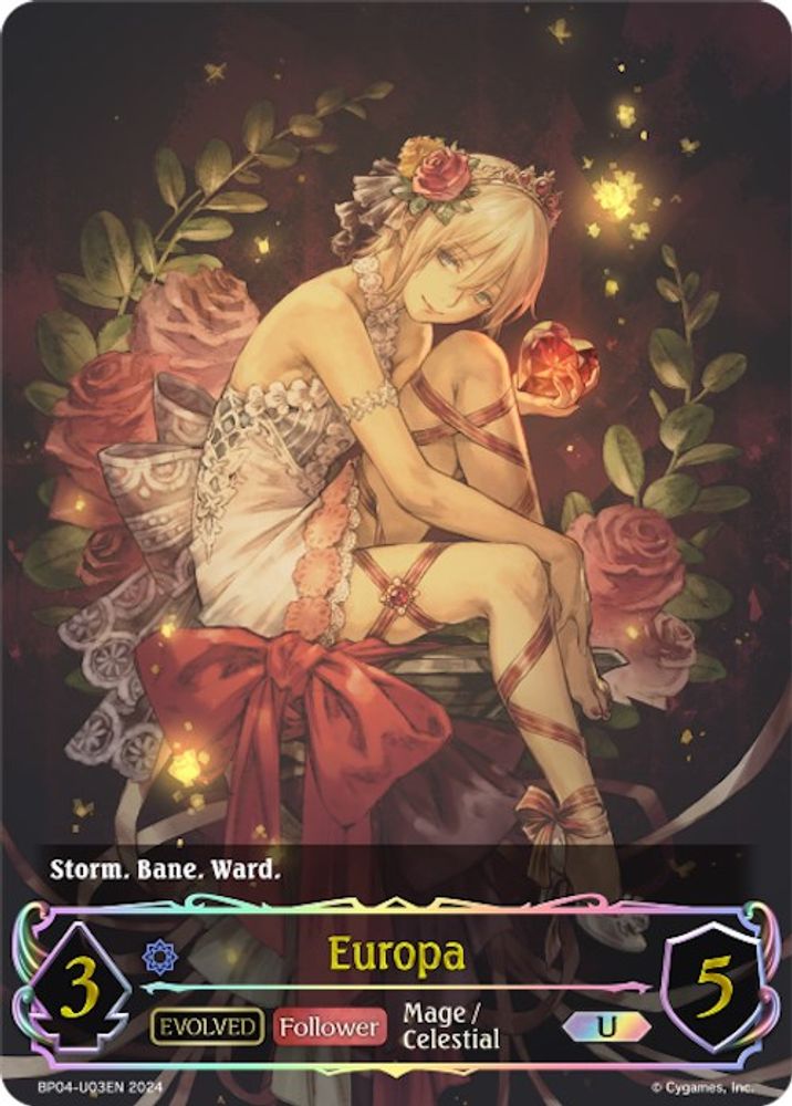 Europa (Evolved) (U), Standard, front