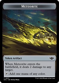 Meteorite Token, Outlaws of Thunder Junction