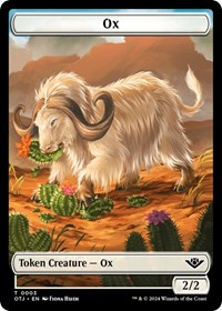 Ox Token, Outlaws of Thunder Junction