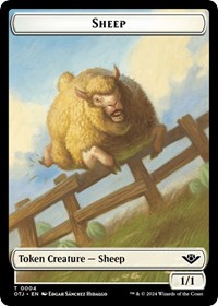 Sheep Token, Outlaws of Thunder Junction