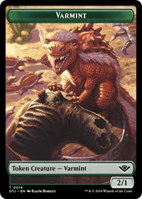Varmint Token, Outlaws of Thunder Junction
