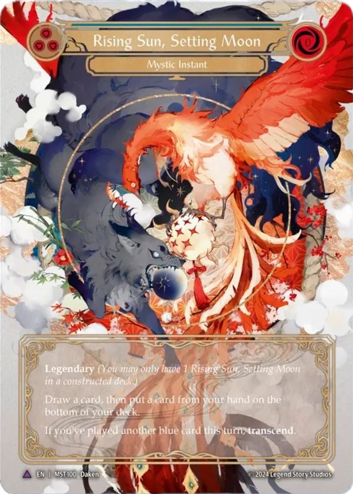 Rising Sun, Setting Moon (Marvel), Cold-foil, front