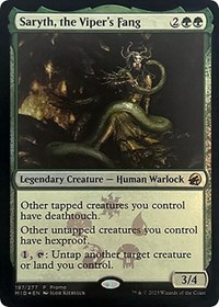 Saryth, the Viper's Fang, Media Promos