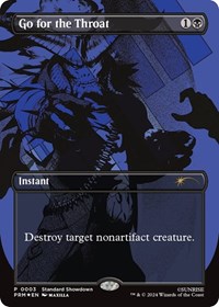 Go for the Throat, Standard Showdown Promos