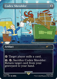 Codex Shredder (Rainbow Foil), Secret Lair Drop Series