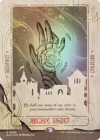 Arcane Signet (0820) (Rainbow Foil), Secret Lair Drop Series