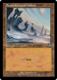 Snow-Covered Wastes (Retro Frame), Modern Horizons 3
