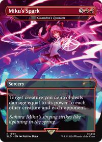 Miku's Spark - Chandra's Ignition, Secret Lair Drop Series
