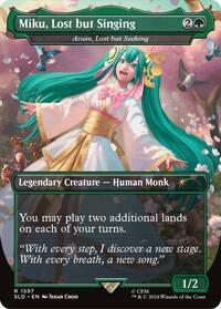 Miku, Lost but Singing - Azusa, Lost but Seeking, Secret Lair Drop Series