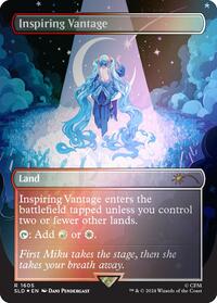 Inspiring Vantage (1605) (Rainbow Foil), Secret Lair Drop Series
